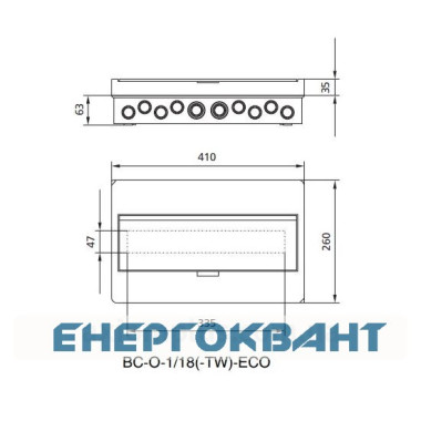 Щит Eaton Moeller BC-O-1/18-ECO Щит Eaton Moeller BC-O-1/18-ECO