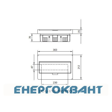Щит Eaton Moeller BC-U-1/12-ECO