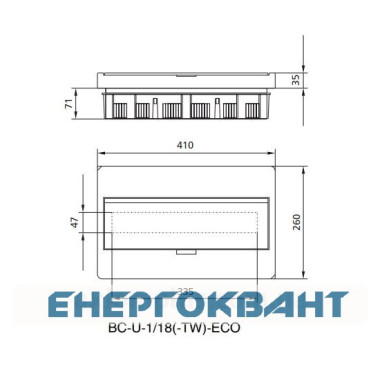 Щит Eaton Moeller BC-U-1/18-ECO