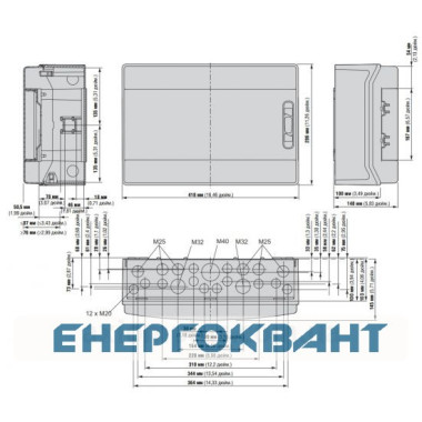 Щит Eaton Moeller IKA-1/18-ST