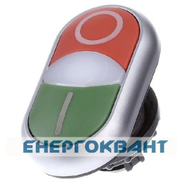 Головка кнопки Eaton Moeller M22-DDL-GR-X1 / X0