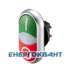 Головка кнопки Eaton Moeller M22-DDL-GR-X1 / X0