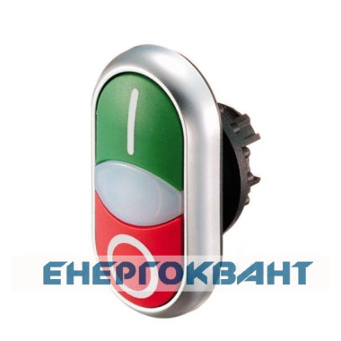 Головка кнопки Eaton Moeller M22-DDL-GR-X1 / X0