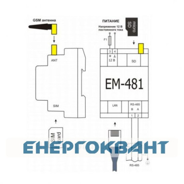 Контролер Новатек-Електро ЕМ-481