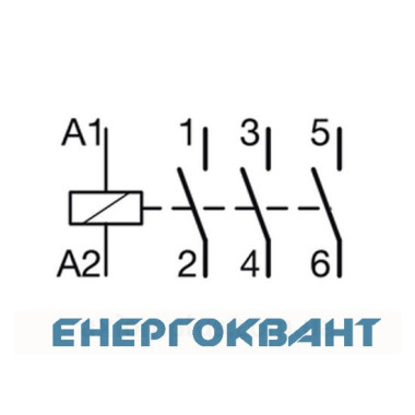 Контактор 25A ESC425S безшумний (4НО, 230В) 2м Hager Контактор 25A ESC425S безшумний (4НО, 230В) 2м Hager
