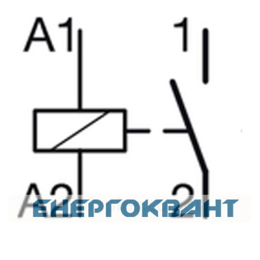 Контактор 25A ESC125 (1 але, 230В) 1м Hager