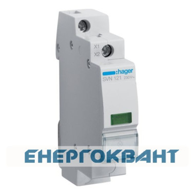 Сигнальна лампа SVN121, зелена, Hager