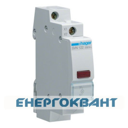 Сигнальна лампа SVN 122, червона, Hager