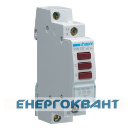 Сигнальна лампа Hager SVN127 червона