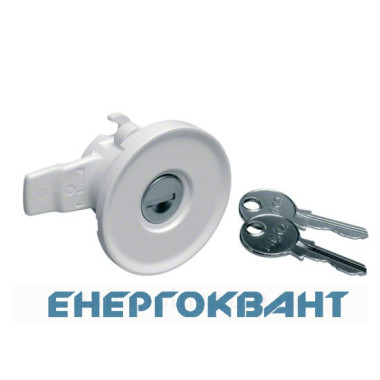 Замок для металевих щитів IP44 Univers (замок №1242E), Hager