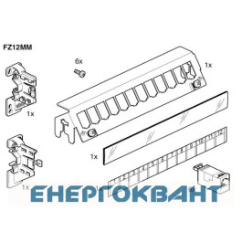 Патч-панель Hager FZ12MK