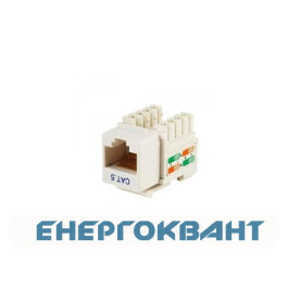 Модуль RJ-45 UTP, кат.5е, Hager